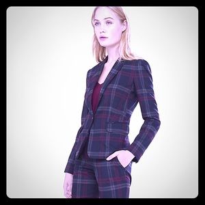 Express plaid blazer size 4